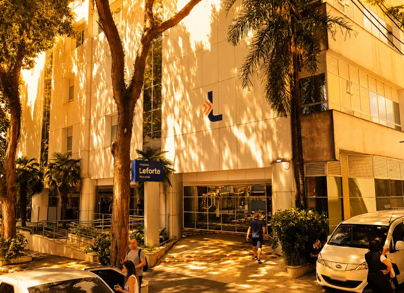 Fachada da unidade Leforte Morumbi