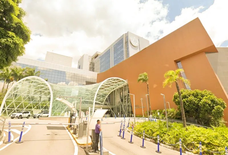 Fachada da unidade Hospital Albert Einstein