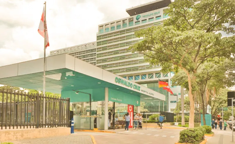 Fachada da unidade Hospital Oswaldo Cruz