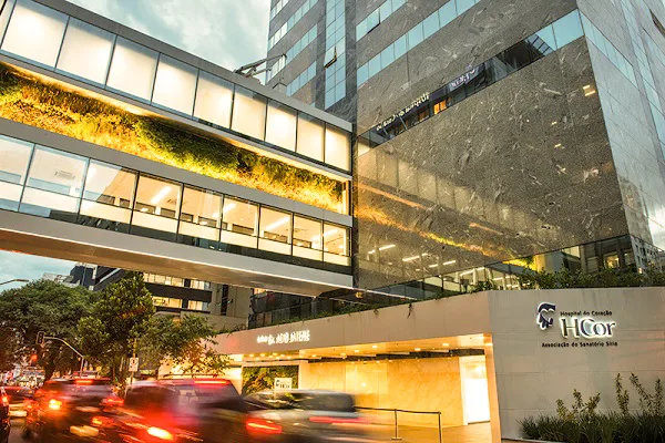 Fachada da unidade Hcor