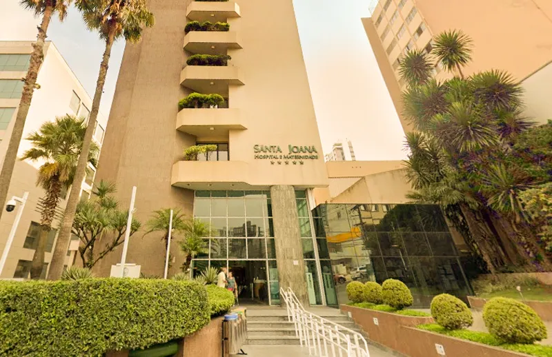 Fachada da unidade Hospital e Maternidade Santa Joana